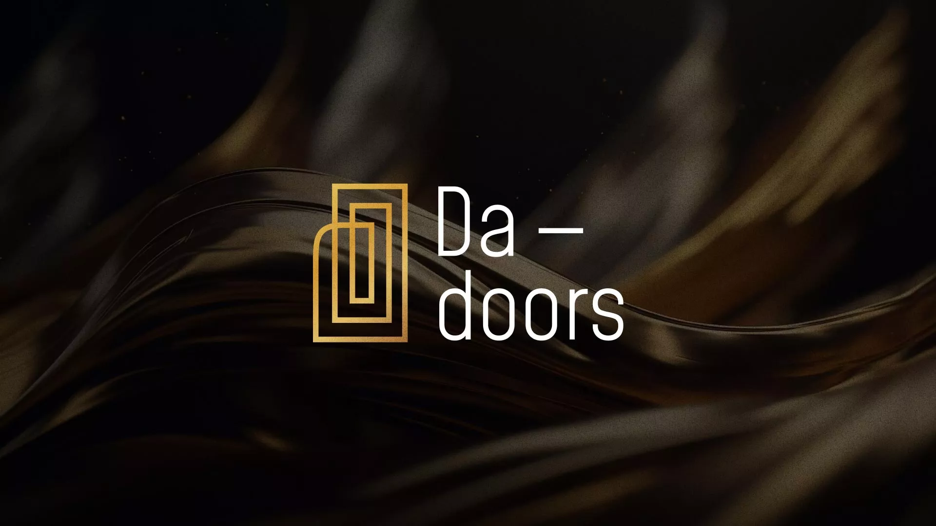 Разработка логотипа для компании «DA-DOORS» в Рыбинске